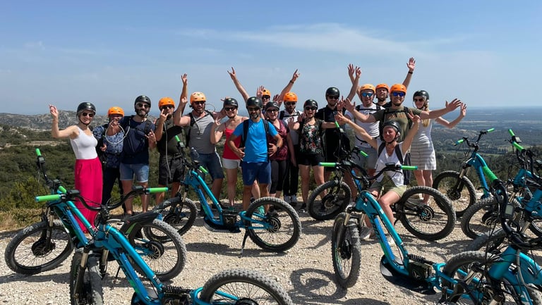Trottinettes lectriques Alpilles team building oleis travel events