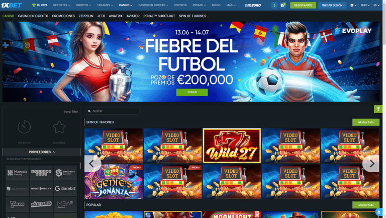 1xbet casino