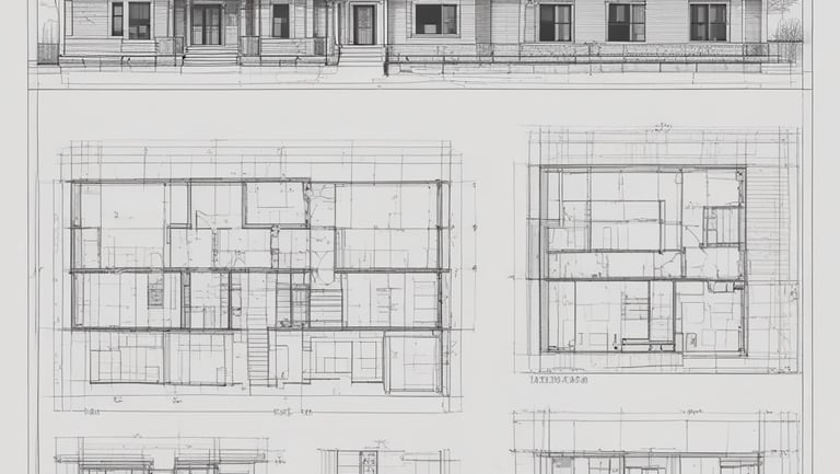 Interior finishing work showing ceramic tiles and painting in progress