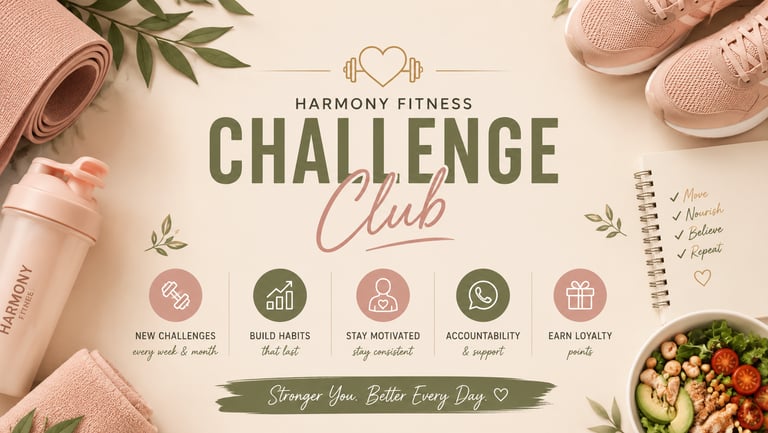 HARMONY FITNESS CHALLENGE CLUB