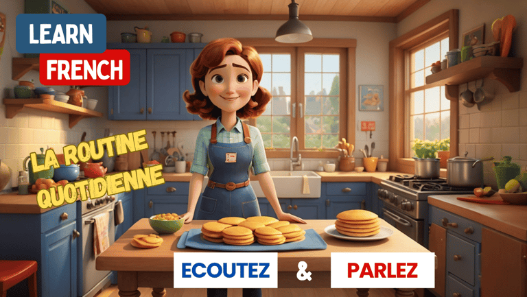 How to talk about daily routine in French