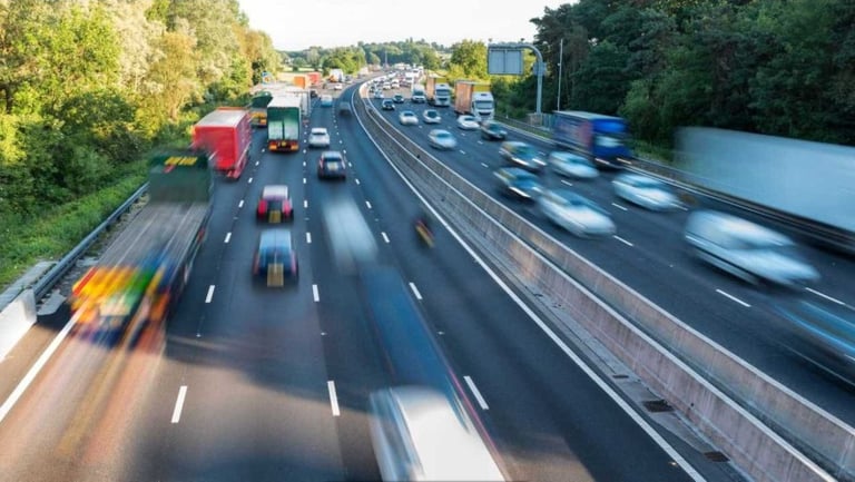 Driving on the Motorway or Highway