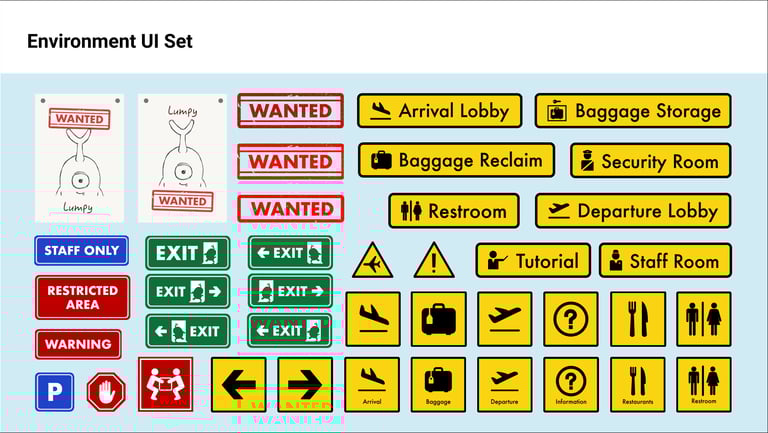 illegal Alien Environment UI Sets