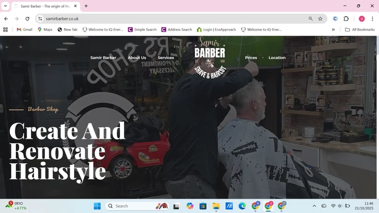 Samir Barber shop Croydon