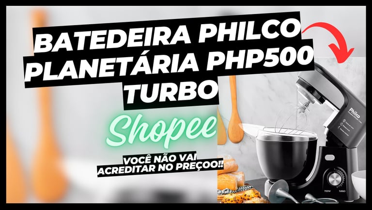 Batedeira Philco PHP500 shopee