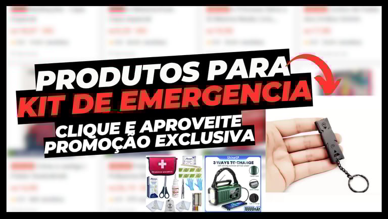 como montar kit de emergencia
