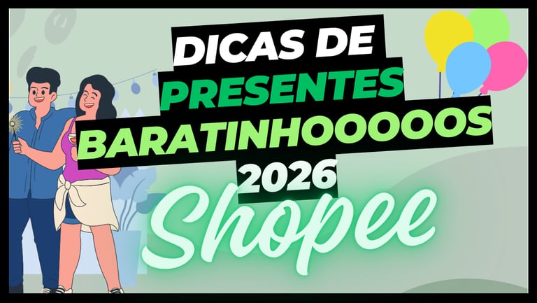 presentes baratinhos ideias