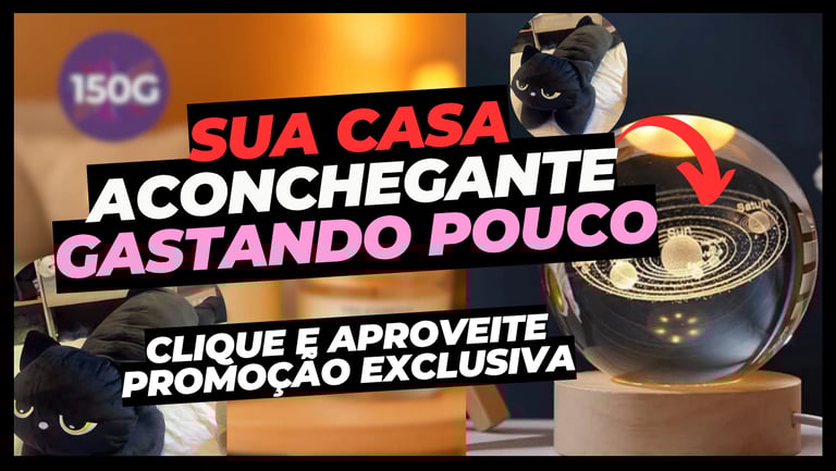 produtos para deixar sua casa aconchegante sem gastar muito shopee