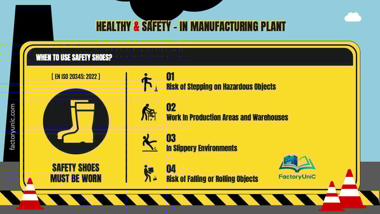 H&S - PPE Use - Protection shoes