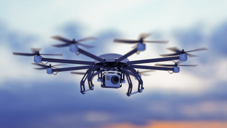 a camera mounted on a camera with a camera attached to it