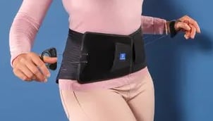 Ceinture lombaire orthopédique Aquitaine système boa pour soulager le dos