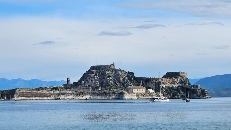 Old Fortress Kerkyra Corfu Villa Olivia Pentati
