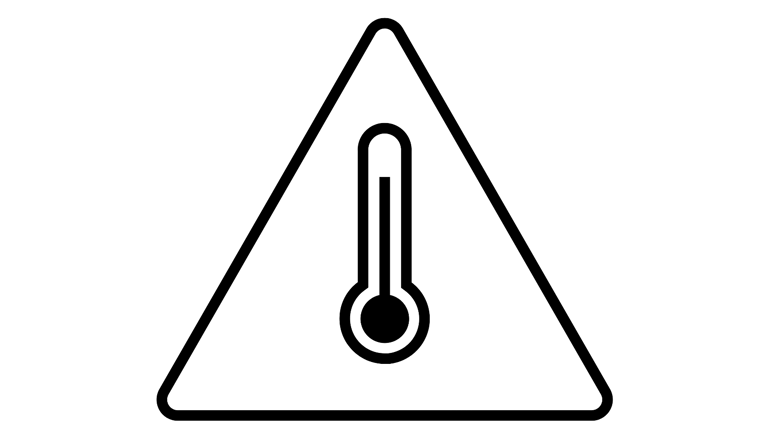a black and white picture of a thermometer and a thermometer