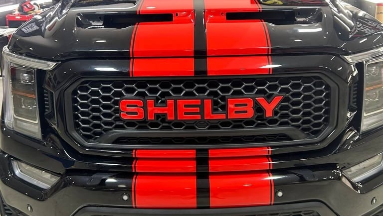 Car vinyl wrap installation process