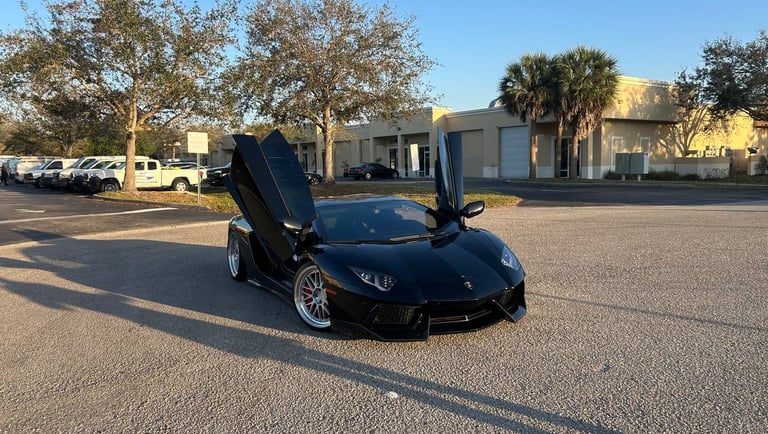 Professional vinyl wrap installation in Naples Florida