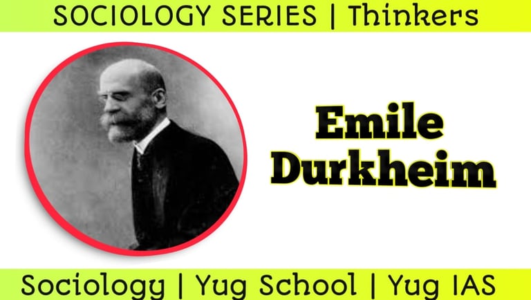 Emile Durkheim Contributions, Publications and Criticism
