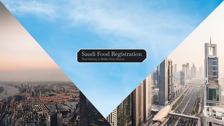 MENAT Market Entry: Saudi and dubai Strategic Product Guide | Saudi Food Registration