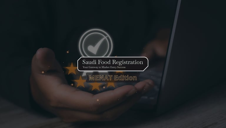 Saudi Food Registration Your gateway to market entry success with quality assurance background image MENAT EDITION