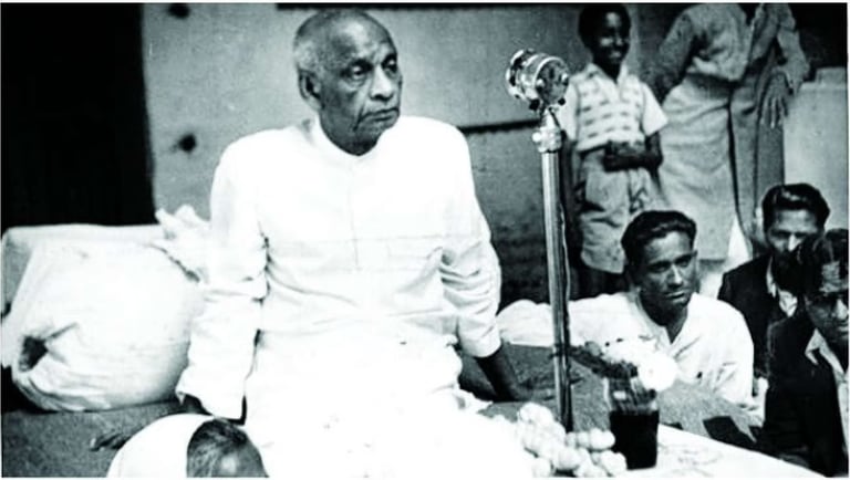 Sardar Vallabhbhai Patel. Often hailed as the "Iron Man of India,"