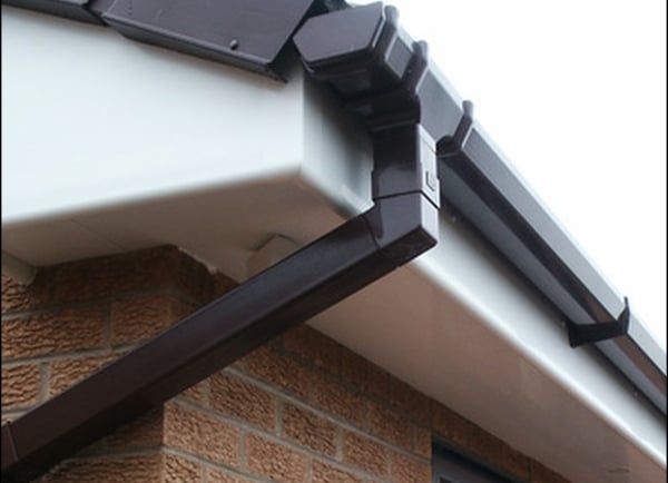 New guttering and fascia