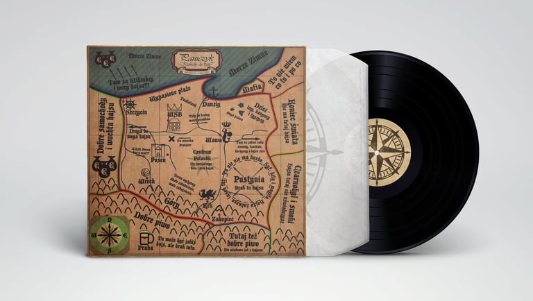 Paniczyk vinyl album in the sleeve