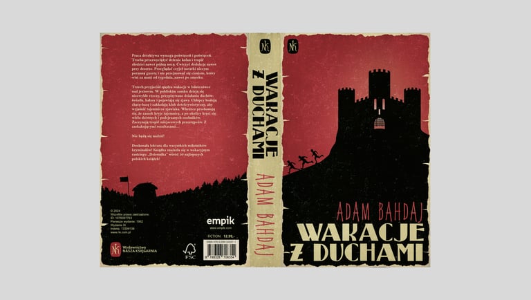 Book cover design and layout