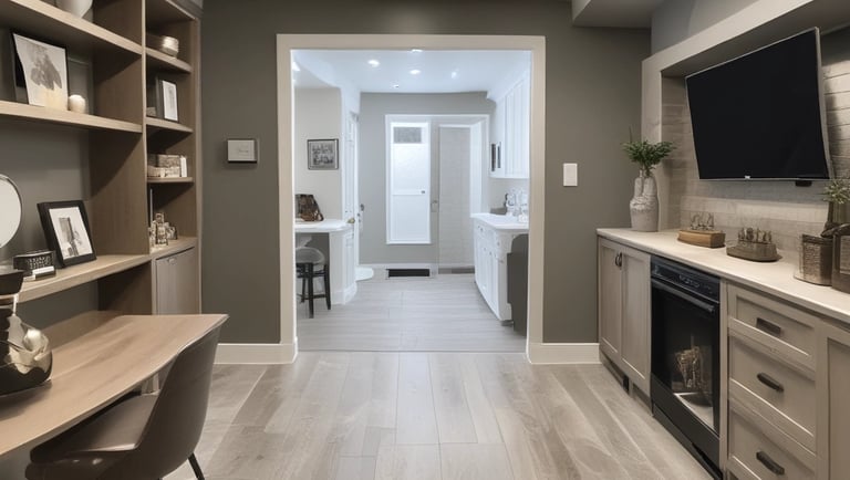 Bright living room with modern inventory