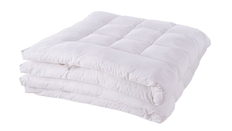 MIANS SOLUTIONS 7-zone memory foam topper: heat-dispersing breathable fabric for ergonomic spine 