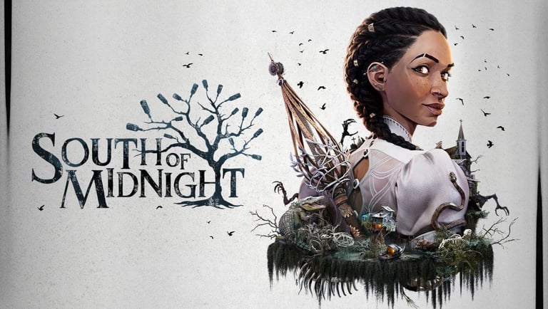 Promotional artwork from South of Midnight illustrating its subtle queer representation.