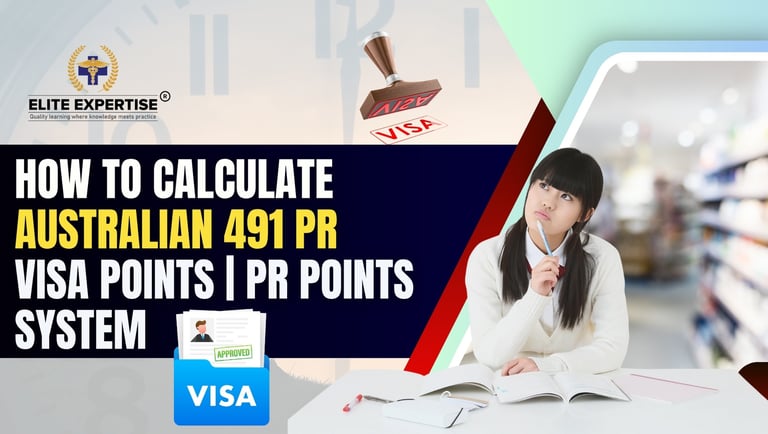 how to calculate australian 491 pr