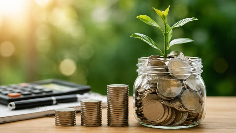crecimiento del ahorro para el futuro