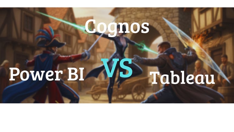Comparaison plateforme BI 2025 : tableau comparatif Power BI vs Tableau vs Cognos Analytics incluant
