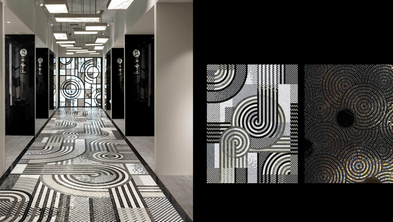 Glass Mosaic Mural , Custom Mosaic Mural