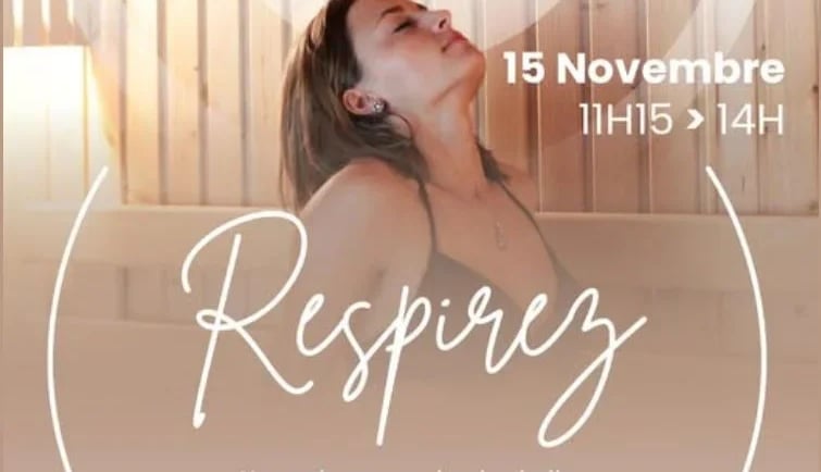 Atelier de sophrologie proposé lors d’une parenthèse bien-être à la piscine d’Arcachon