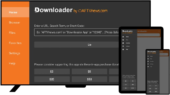 Downloader app on chromecast