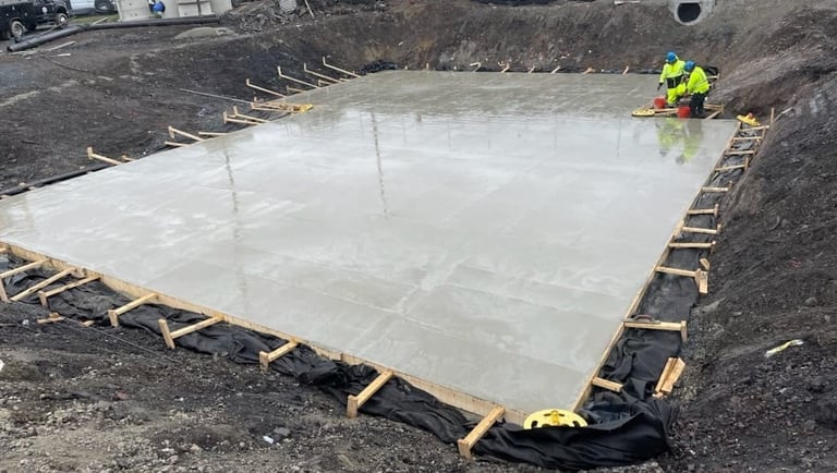 New Concrete Foundation Installation in Warner Robins, GA