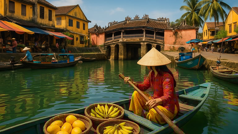 Girl in boat
