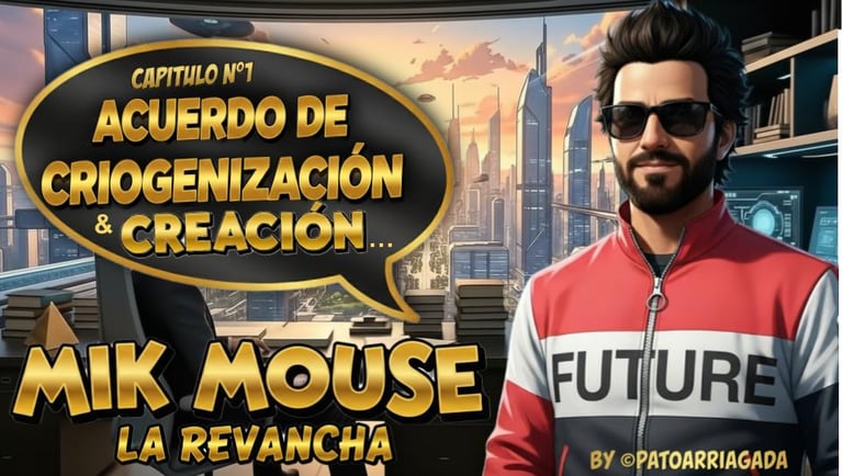 MIK MOUSE COMIC IA PATO ARRIAGADA