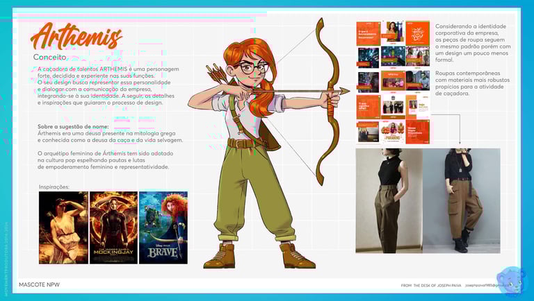 mascote 3D personagem 3D
