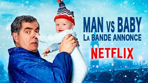 Rowan Atkinson dans Man vs Baby, Seul face au Bébé sur Netflix
