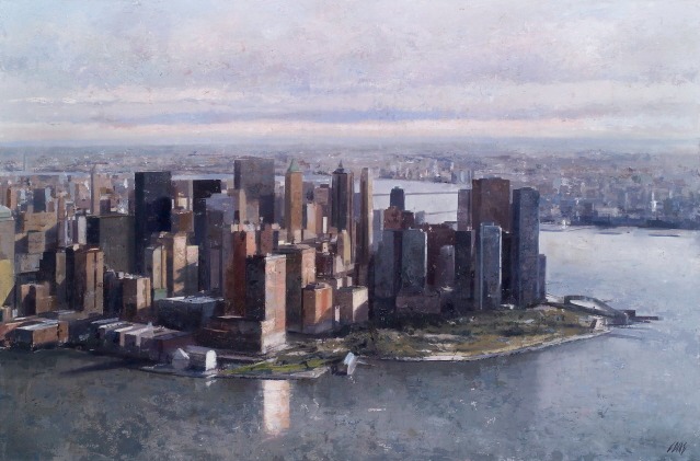 VISTA AEREA NY 122 X 80