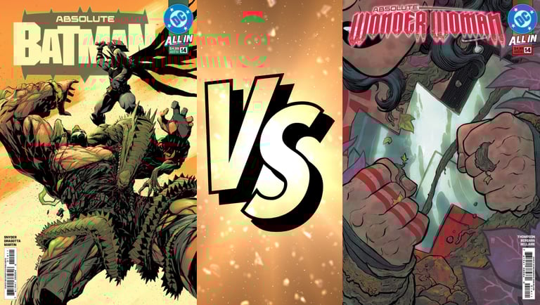  Absolute Batman #14 Vs. Absolute Wonder Woman #14