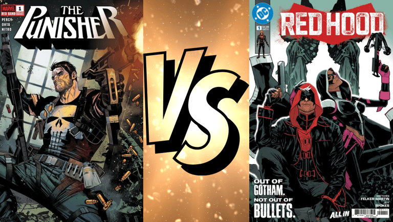 Punisher Red Band #1 Vs Red Hood #1