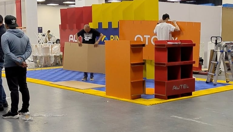 montaje stand