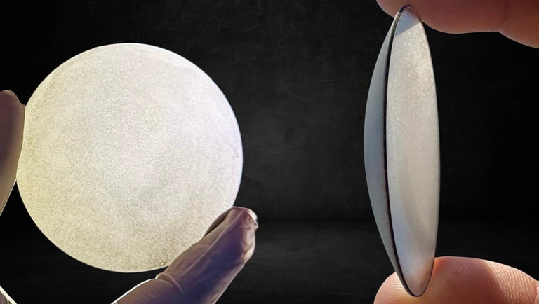 Diamond wafer of sp3