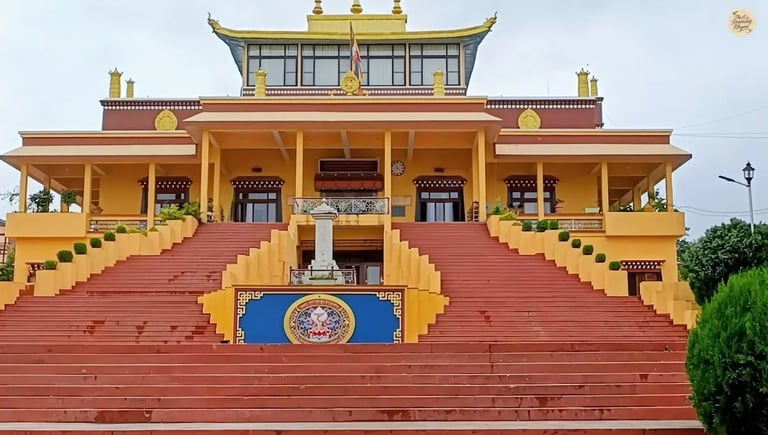 Gyuto Tantric Monastery in Dharamshala Himachal Pradesh.