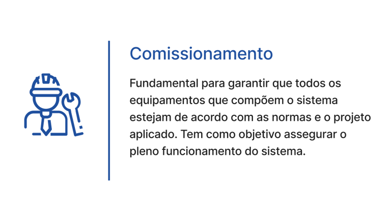 comissionamento
