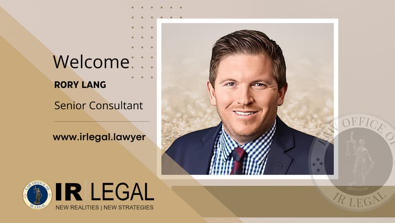 IR Legal Welcomes Rory Lang