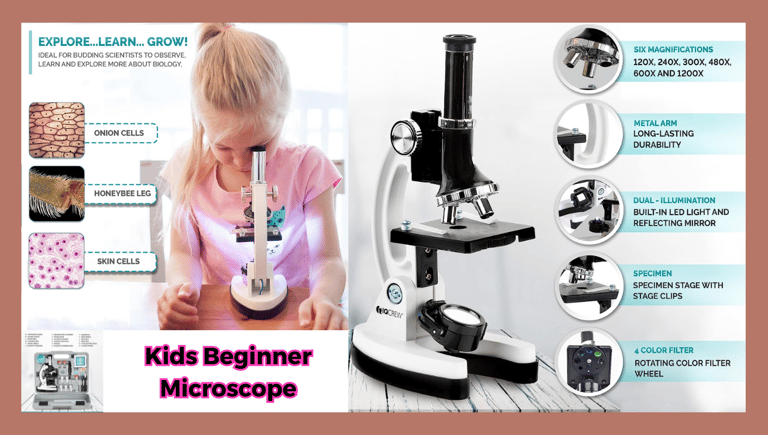 Metal Body Microscope