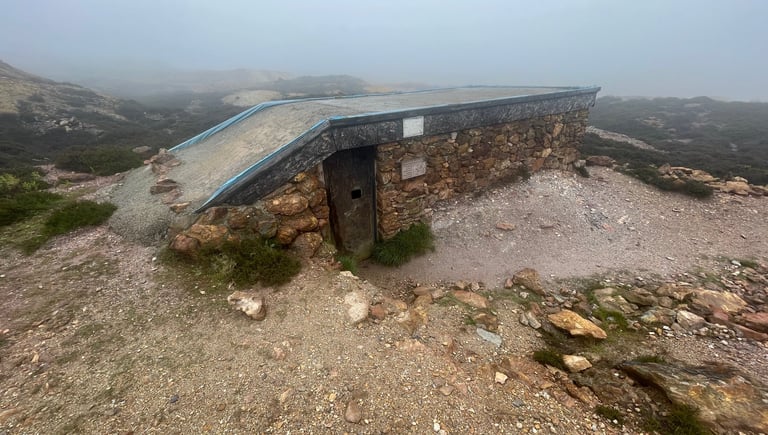 mine hut at Parys mountain, Anglesey